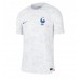 France William Saliba #17 Replica Away Stadium Shirt World Cup 2022 Short Sleeve